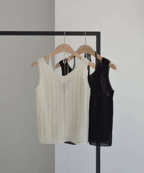 Layered Design Mesh Nosleeve t1911-400