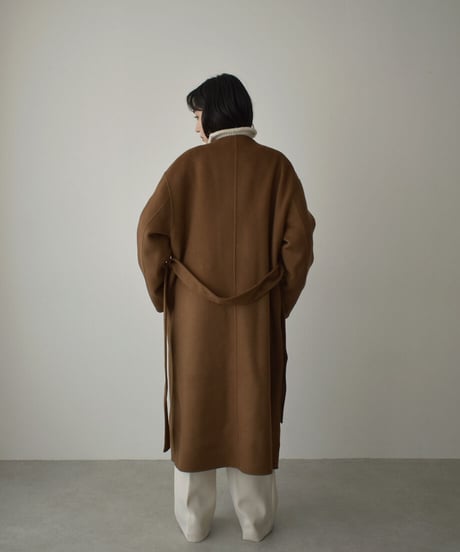 Nocollar Wool Long Coat c1911-25