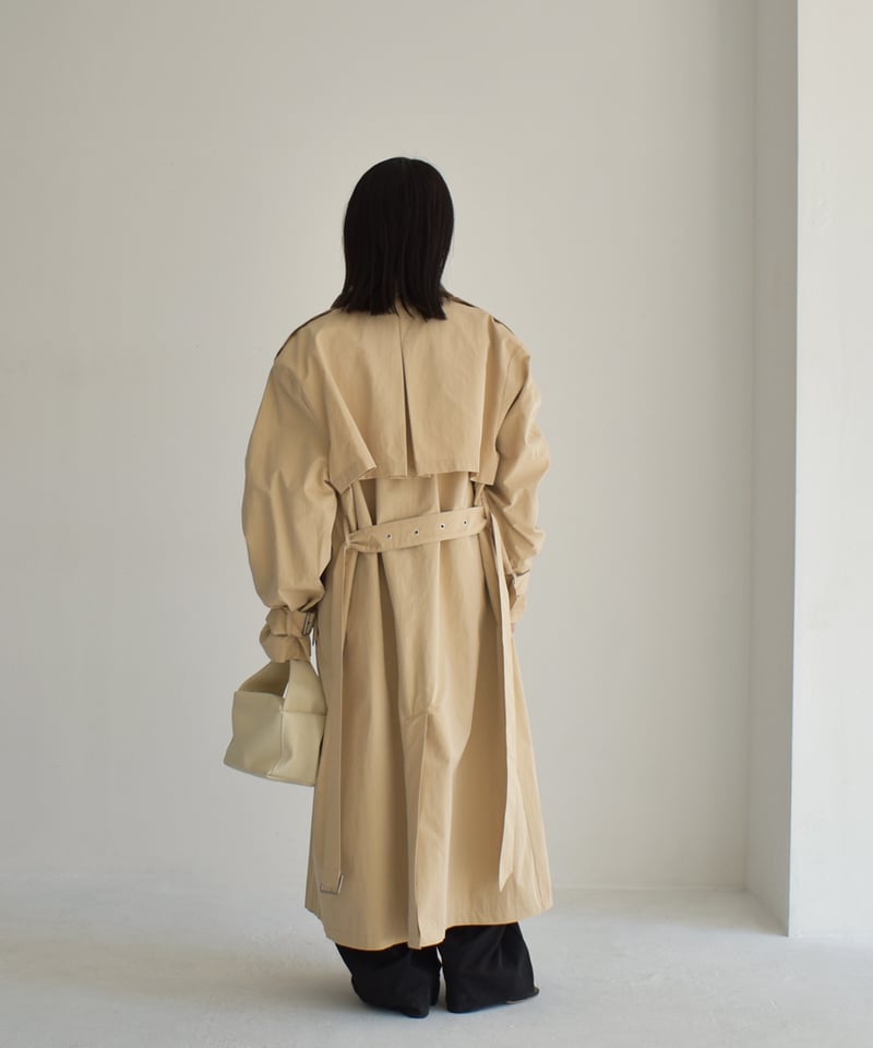 Volume Sleeve Trench Coat c1911-45 | cizatto