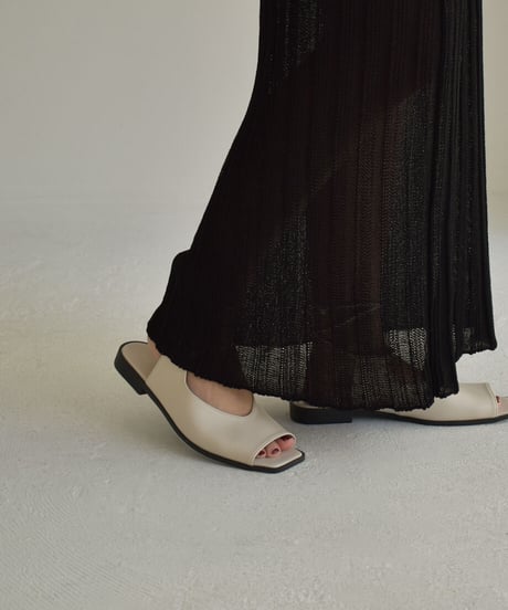 Square Toe Laceup Sandal s1912-35