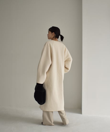 Nocollar Wool Coat c1911-40