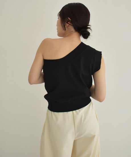 Oneshoulder Knit Tops t1911-274