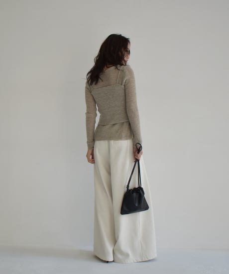 Drawstring Shoulder Bag b1910-36