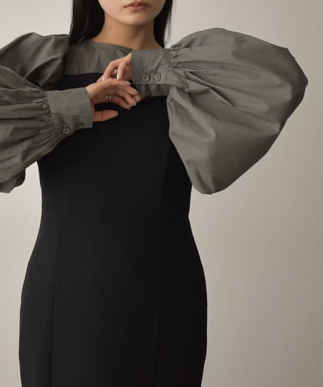 Volume Sleeve Blouse t1911-158