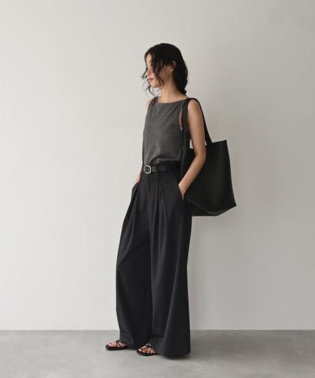 Box Tuck Wide Pants bo2000-195