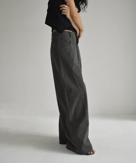 Wide Denim Pants bo2000-170