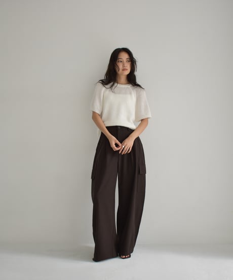 Puffsleeve Airy knitpullover t1911-443