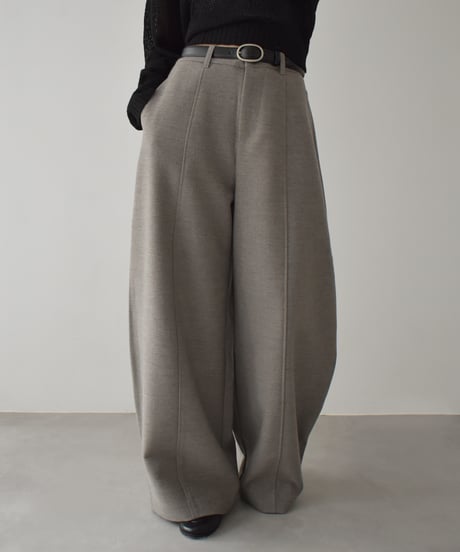 Highwaist Cocoon Silhouette Pants bo2000-178