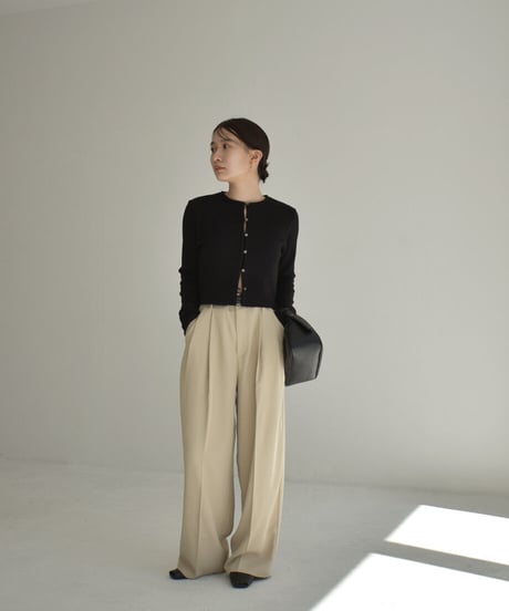 Crew Neck Short Cardigan t1911-223