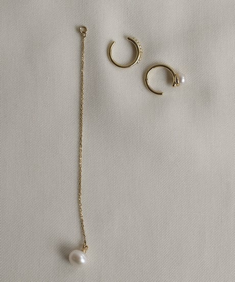 3set Chain Earcuff p1910-23