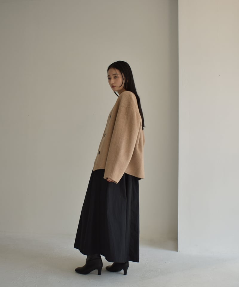 Wool Rever Short Coat t1911-309 | cizatto Wool Rever Short Coat t1911-309 | cizatto