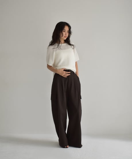 Puffsleeve Airy knitpullover t1911-443