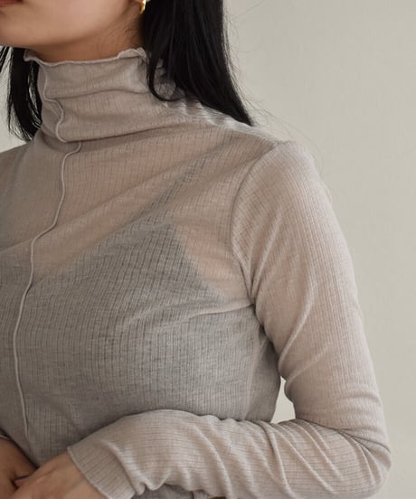 Centerseam Sheer Tops