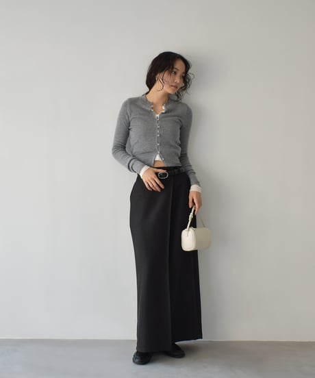 Wrap Long Skirt bo2000-186
