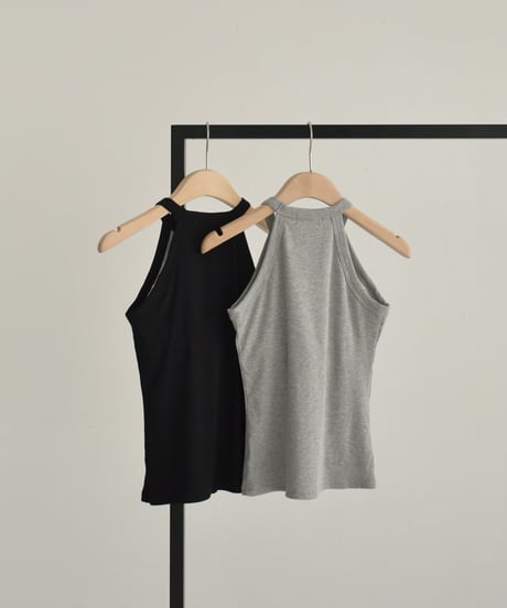 Pad In Halter Neck Tanktop t1911-398