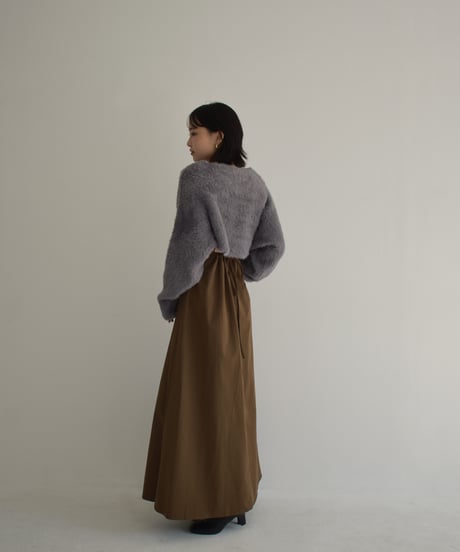 Shaggy Layered Knit Tops t1911-233