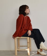 Color Knit Pullover