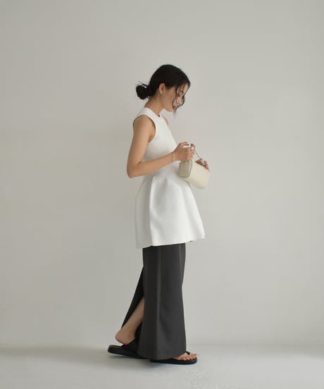 Peplum Knit Tops t1911-401