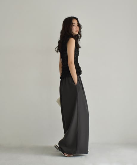 Highwaist 2Tuck Wide Pants bo2000-163