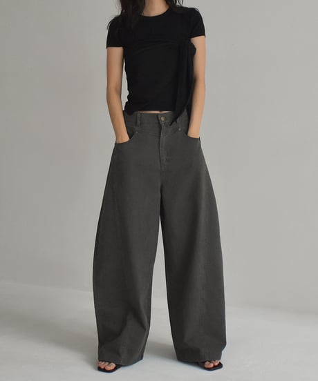 Wide Denim Pants bo2000-170