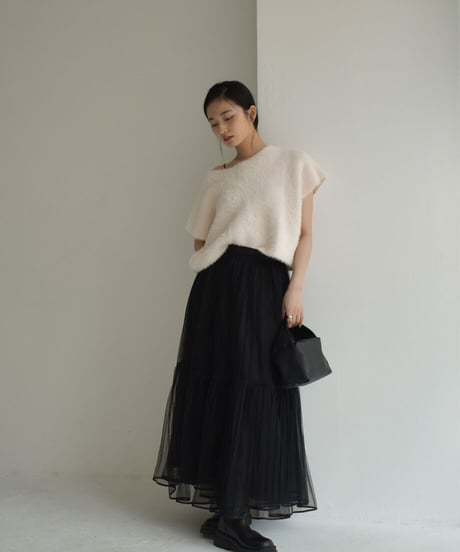 Shaggy Cropped Tops t1911-217