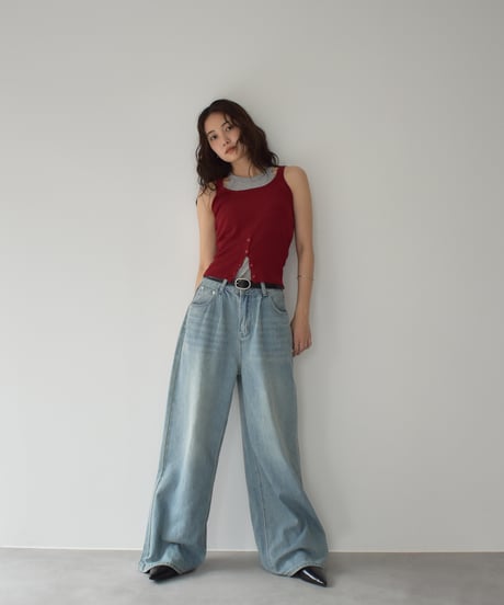 Pad In Halter Neck Tanktop t1911-398