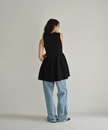 Peplum Knit Tops t1911-401