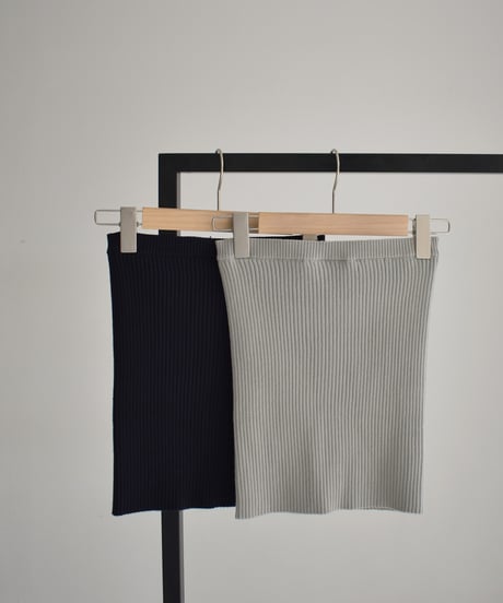Rib Knit Baretop t1911-375