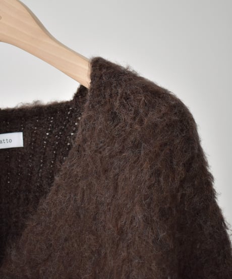 Shaggy Loose Knit Cardigan t1911-473
