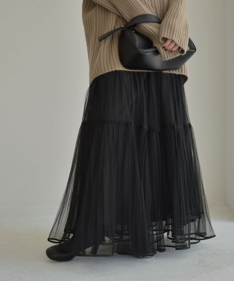 Tiered Tulle Skirt着用5回程度