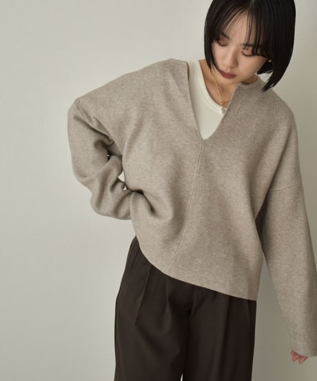 Keyneck Knit Pullover t1911-44