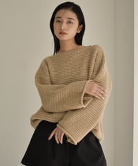 Boat Neck Lowgauge Knit t1911-219