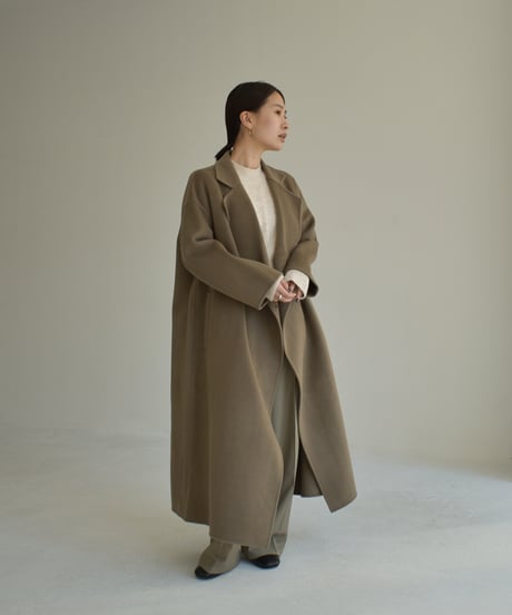 Wool Long Coat（Mocha,Charcoalgray）c1911-15