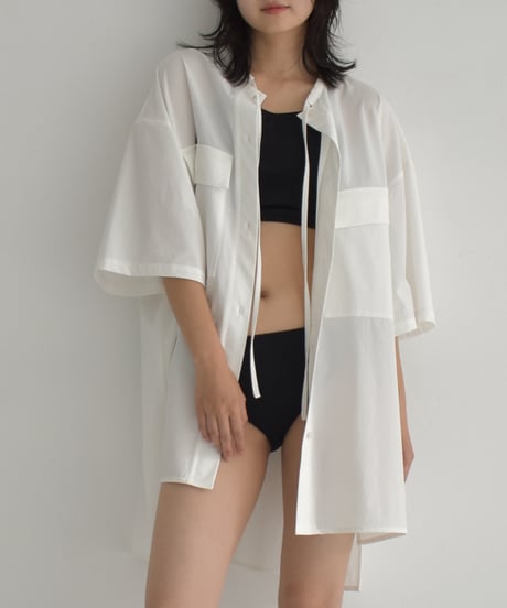 【STUDIO ENUL】Half Sleeve Rash Guard Shirt 100003