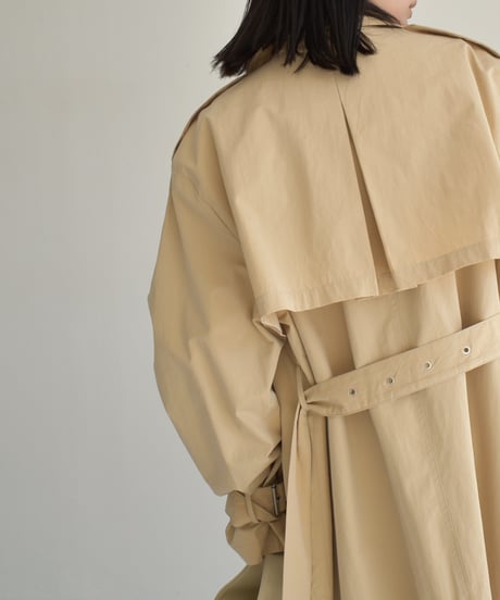 Volume Sleeve Trench Coat c1911-45