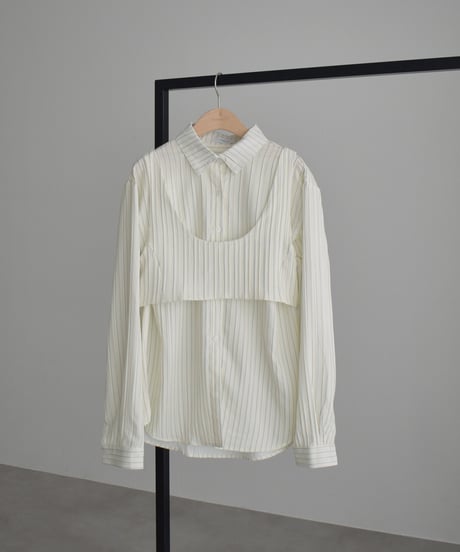Stripe Bustier Shirt t1911-516
