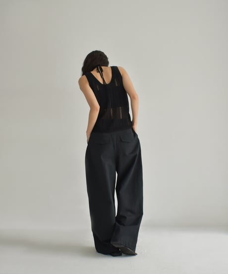 Layered Design Mesh Nosleeve t1911-400