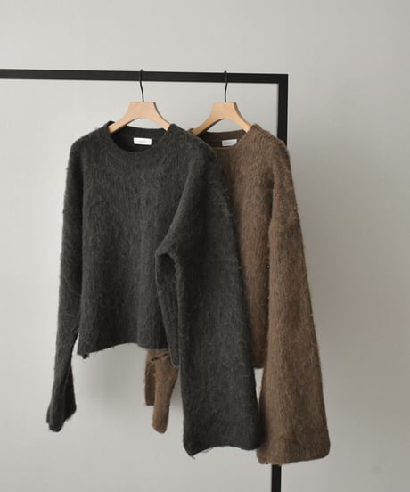 Shaggy Knit Tops t1911-168