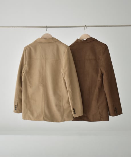 Fake Suede Tailored Jacket t1911-336