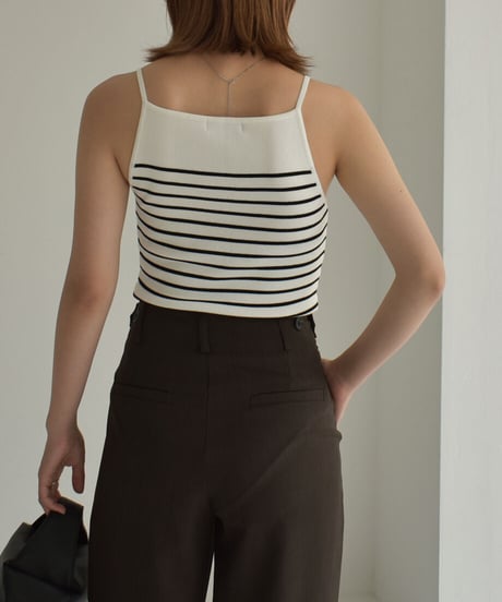 Border Knit Camisole t1911-202