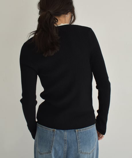 Bicolor Ensemble Knit t1911-440