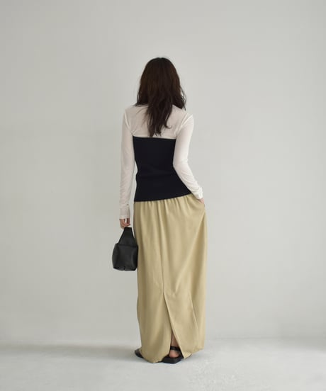 Drape Cocoon Skirt bo2000-145