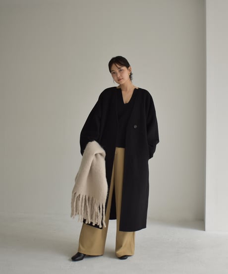 Nocollar Wool Coat c1911-40