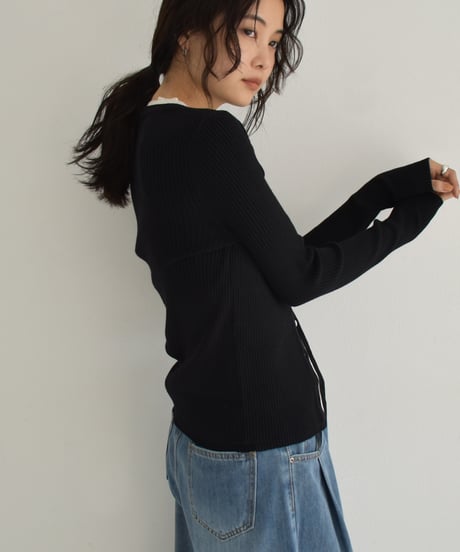 Bicolor Ensemble Knit t1911-440