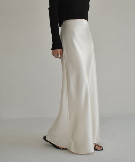 Satin Narrow Skirt bo2000-156