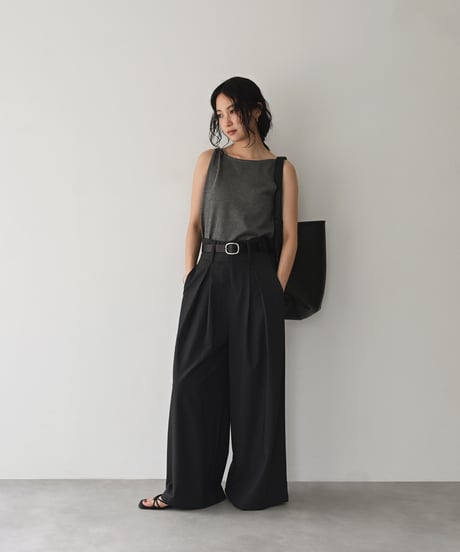 Box Tuck Wide Pants bo2000-195