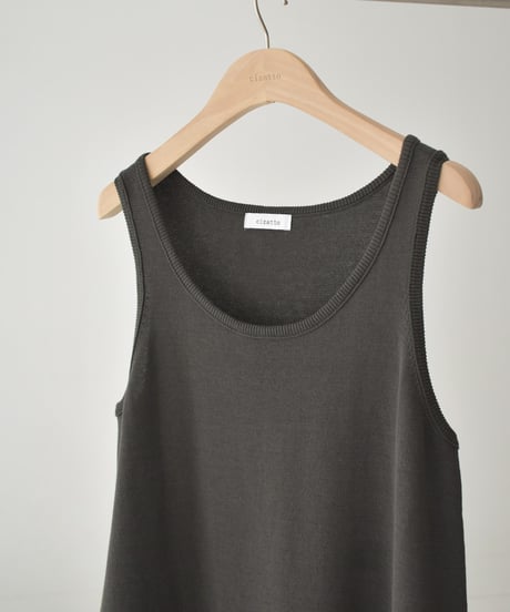 Cocoon Silhouette Knit Onepiece (Charcoal) op-0202009555