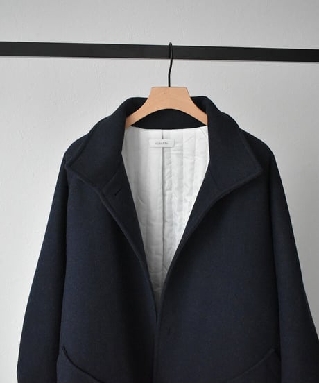Puff Sleeve Raglan Coat（Purplebrown,Navy）c1911-13