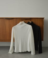 Jacquard Turtleneck Tops np-t1911-160
