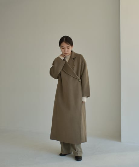 Wool Long Coat（Mocha,Charcoalgray）c1911-15